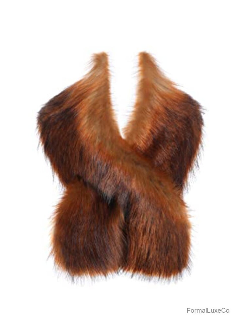 Faux Fur Shawl Wrap Evening Party Wedding Bridal Stole Cover Up